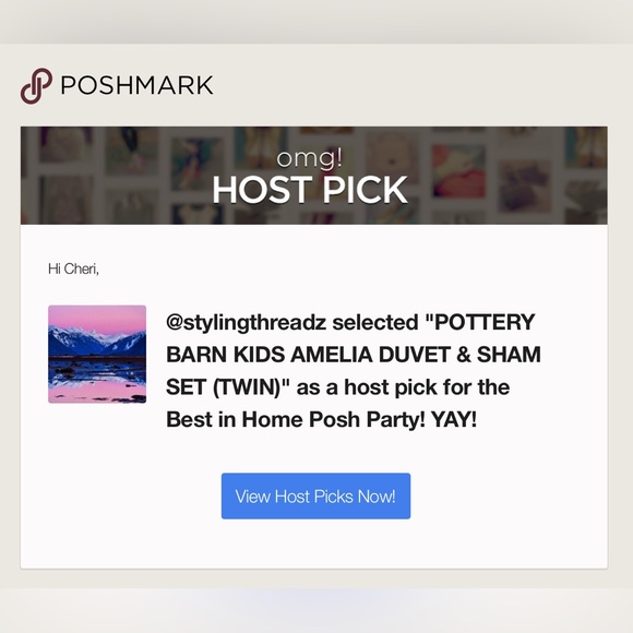 💫HP💫 PB KIDS AMELIA DUVET & SHAM SET (TWIN) - Picture 10 of 10